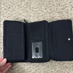 wilson's leather  Smooth Black Full Zip Wallet with Contrasting Stitching Photo 7