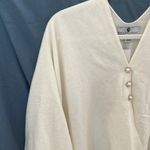 Jessica McClintock  Cream/Gold glitter sparkle SHAWL with golden closing clasps- Photo 11