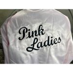 bomber jacket Pink ladies satin embroidered grease Photo 8