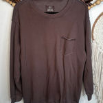 Aerie  Brown Pocket Oversized Knit Top Photo 0