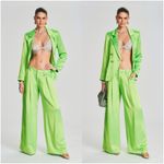 Retrofête RETROFETE Pauletta Pant In Lime Punch Photo 2