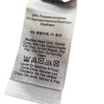 DKNY ‎ Navy Tan White Striped Sleeveless Wrap Blouse Top Photo 3