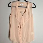 Babaton  Aritzia blush pink silk tank top Photo 0