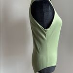 ReoRia Olive Green Sleeveless Bodysuit Photo 9