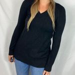 DKNY Jeans Long Sleeve V Neck Sweater Photo 4