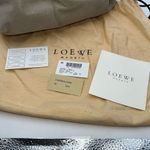 Loewe  Greta Suede Clutch with Side Stones Full Inclusion and Dustbag Photo 5