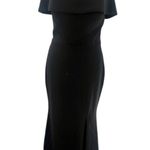 BHLDN  Delice Off The Shoulder Evening Maxi Dress Black 8 LBD Photo 0