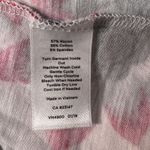 T by Talbots Petite Medium Top Floral Stretch Cap Sleeves Keyhole Scoop Neck Red Size undefined Photo 6