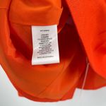 Trina Turk Laine Jacket Top Size 6 NWT Button Down Cold Shoulder Orange Photo 15