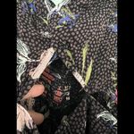 Urban Outfitters black floral Romper X-Small Photo 2