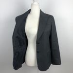 Lafayette 148 Office Siren Pinstripe Gray 100% Wool Blazer Jacket 8P Photo 8