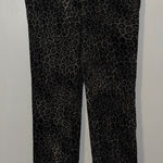 Jones New York Sport Gray Leopard Print Pants Women’s Size 10 Photo 0