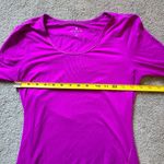 Athleta  Women's Top Size XS Long Sleeve Thumb Hole Scoop Neck High Low Photo 7