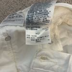 Levi's  White Jean Shorts Photo 4