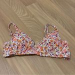 Shade & Shore  Ditzy Floral Bikini Top 34B Photo 1