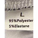 Navy Blue Sleeveless Geometric Print Dress With Mesh Detail Circle Pattern Large Size undefined Photo 5