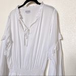 Charlie Holiday  White Peasant Mini Dress Size 4 Photo 1