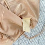 Vassarette Vintage Elegant Blush Pink embroidered stitch negligee/night gown. Photo 4