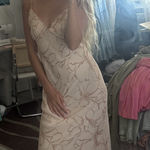 Hansen & Gretel Lovely Long Peach Dress Photo 2