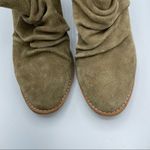 Splendid  Brown Suede Slouchy Ankle Boots Womens 7.5 Shooties Stacked Heel Fall Photo 3