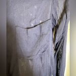 Helmut Lang  black gauzy button up long sleeves shirt size S Photo 2