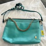 Antonio Melani  Aqua  Soft Leather crossbody Bag NWT Photo 0