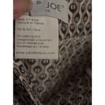 PAUL & JOE Silk Halter Top Retro Face Print Sleeveless Blouse Tank Tan Size 2 Photo 8