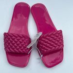 Old Navy Women’s Quilted Jelly Slide Sandals Polarized Pink NWT Sz 7 Photo 0