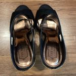 Ted Baker  London torr mules black and gold size 6 NWOB Photo 4