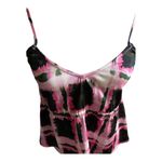 Future Collective adorable pink and black plaid camisole tank top Photo 3