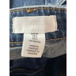 H&M Women's Blue High Waisted Y2k Medium Wash Wide Leg Baggy Denim Jeans Size 6 Photo 3