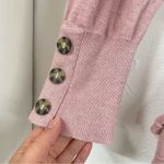 Ellos Pink Long Sleeve Belted Cardigan Sweater Womens 1X Barbie Core Ballerina Photo 1