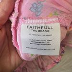 Faithfull the Brand Faithful the Brand sage mini dress in pink Juliette floral smock flowy size 2 xs Photo 10