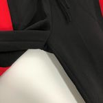 Revolve Lovers + Friends Johnny Joggers Black and Fire Red Size Small Photo 4