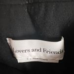 Lovers + Friends  Sofia Black Ruched Jersey Mini Skirt Size Small Photo 7