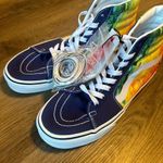 Vans  Off The Wall X Crayola SK8-Hi Mashup Melt Hi-Top Shoes Mens 6.5 womens 8 Photo 4
