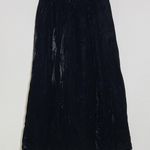 Vintage Velvet Swing Skirt Black Size 4 Photo 0