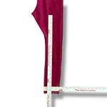 Lululemon ‎ Athletica Scalloped Reflective Luxtreme Leggings Size 4 Red Gym Photo 5