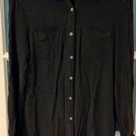 Miss Me Black Embroidered Button up Mini Dress Birds Western Cowgirl Y2K LARGE Photo 0