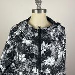 Ivy Park  B/W Floral Wind Breaker Jacket Photo 3