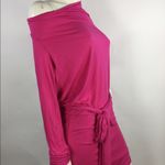 Haute Hippie  Low Open Back Long Sleeve Mini Dress Photo 14