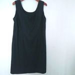 Dress Barn 16 Sleeveless Basic Black Stretch Dress Funeral Photo 1