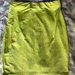 Missguided Lime Green Tight Skirt  Photo 0