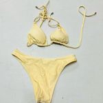 MONDAY Swim Yellow Bikini Set S/P Photo 0