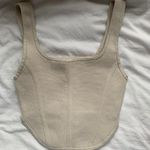 Aritzia Beige Corset Top Photo 0