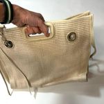 Maje  Cabasrafi Cream Woven Bag Photo 10