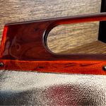 Vintage Gold Metallic Faux Leather Lucite Tortoiseshell‎ Clutch Shoulder Bag Photo 3