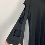 Clara Sun Woo Black Ladder Sleeve Tunic Size Small Photo 2