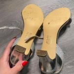 Nina Heels Silver Diamond Heels Size 5.5 Photo 4