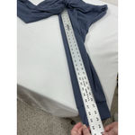 Eddie Bauer Womans  Pullon Lounge Pants Medium Blue Elastic Waist Photo 7